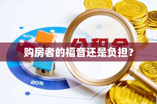 钦州购房者的福音还是负担？