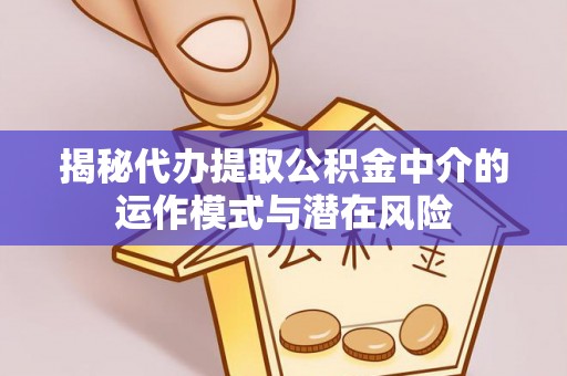 钦州揭秘代办提取公积金中介的运作模式与潜在风险