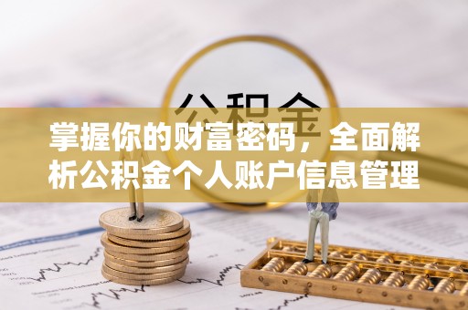 钦州掌握你的财富密码，全面解析公积金个人账户信息管理与优化