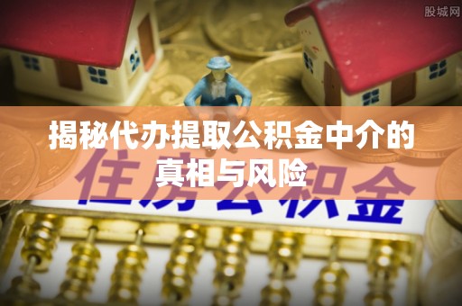 钦州揭秘代办提取公积金中介的真相与风险