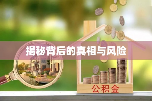 钦州揭秘背后的真相与风险